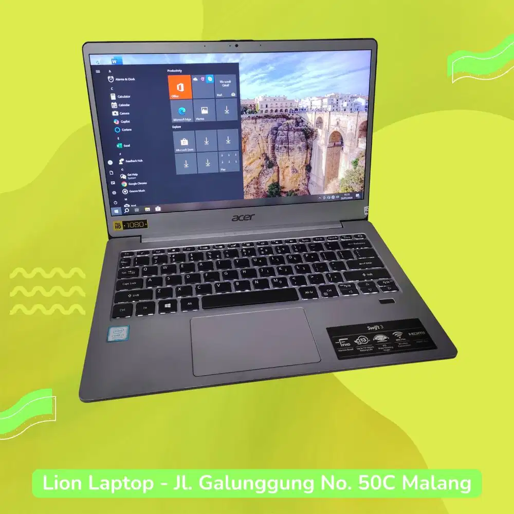 Super Slim Core i5 Gen 8 8/25 Acer Swift 3 SF313-51 [01|02]