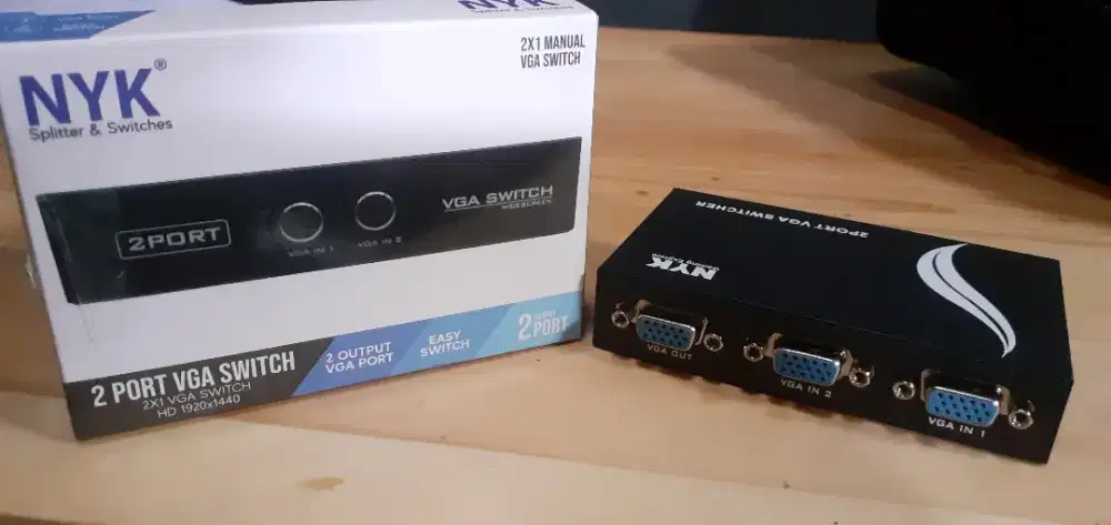 2 PORT VGA SWITCHER