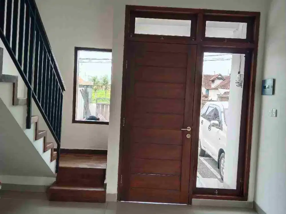 Dijual rumah lantai minimalis view sawah dan dekat pantai