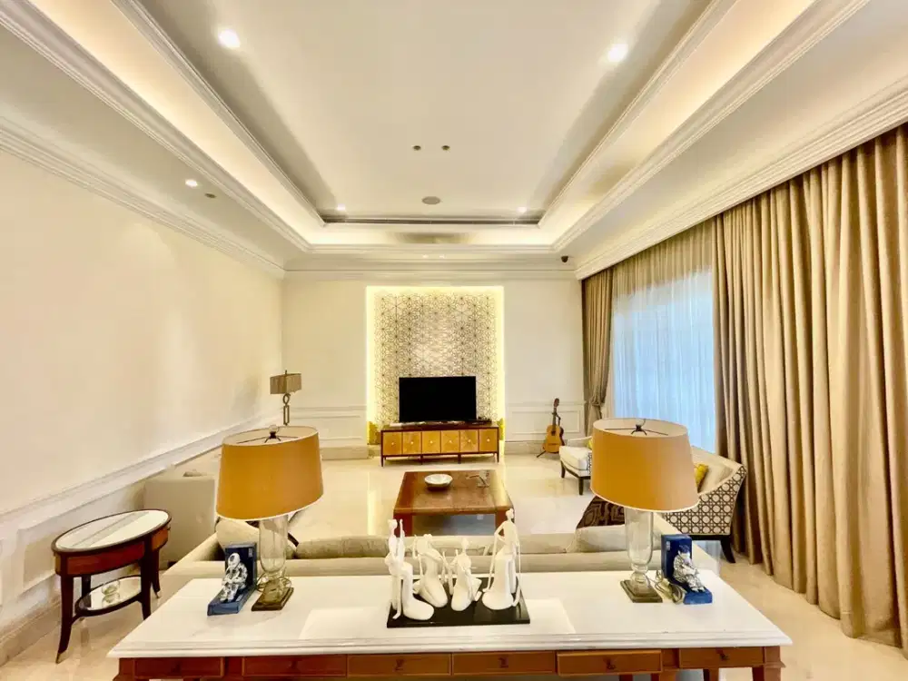 Rumah Elite Exclusive Lotus Palace PIK 4+3KT 552m2 SHM Semi Furnished