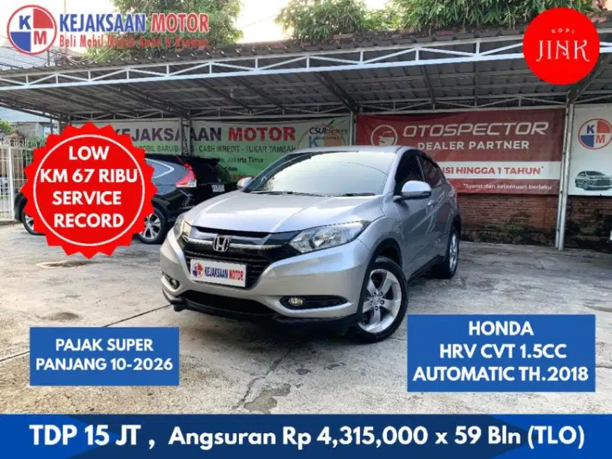 Honda Hrv 1.5cc Automatic Th.2018