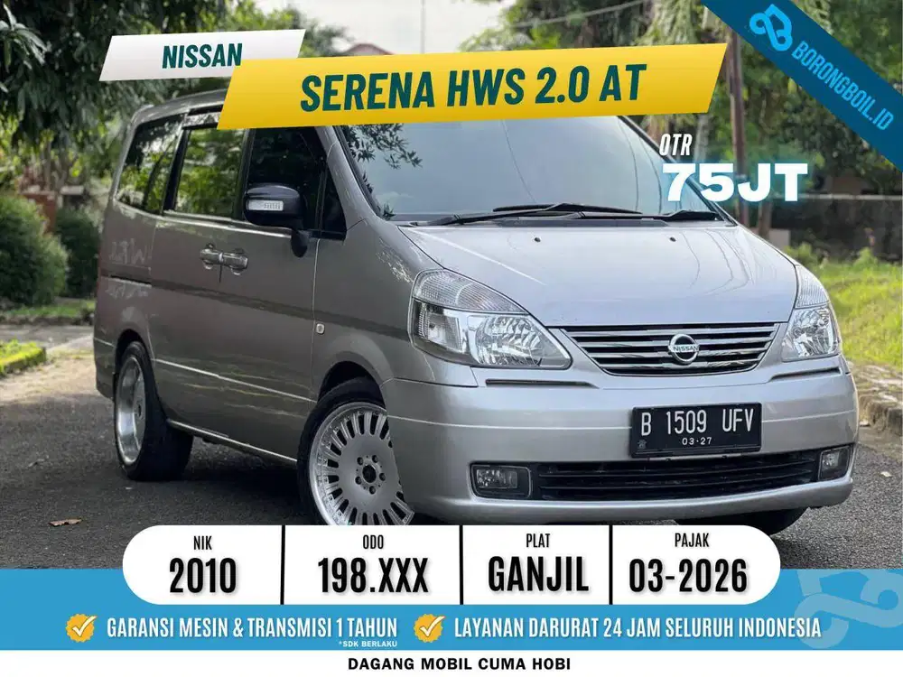 Nissan Serena HWS 2010 Siap pakai !!!