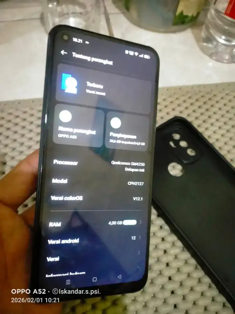 oppo A53 ram 4+3/64gb