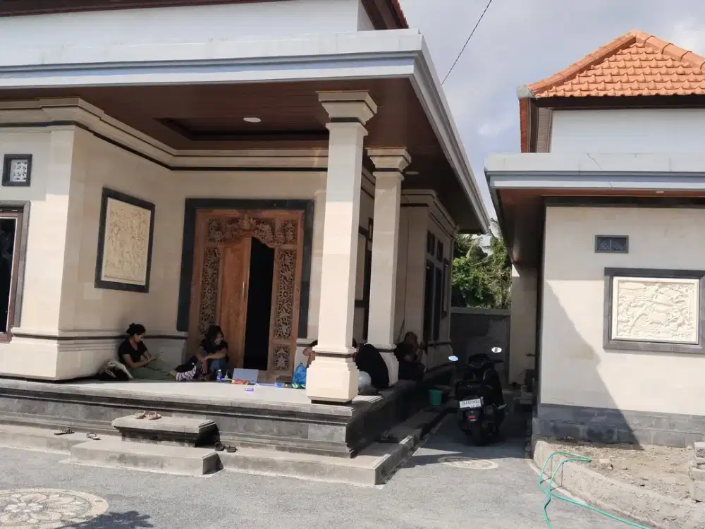 Disewakan rumah baru semi minimalis view sawah