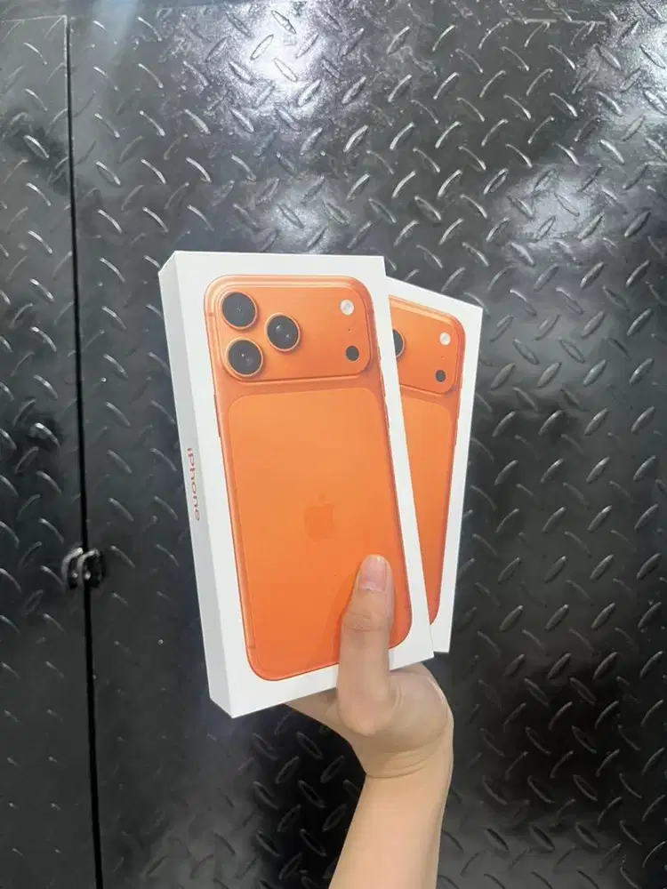 IPHONE 17 PRO MAX COSMIC ORANGE 256gb GARANSI RESMI IBOX