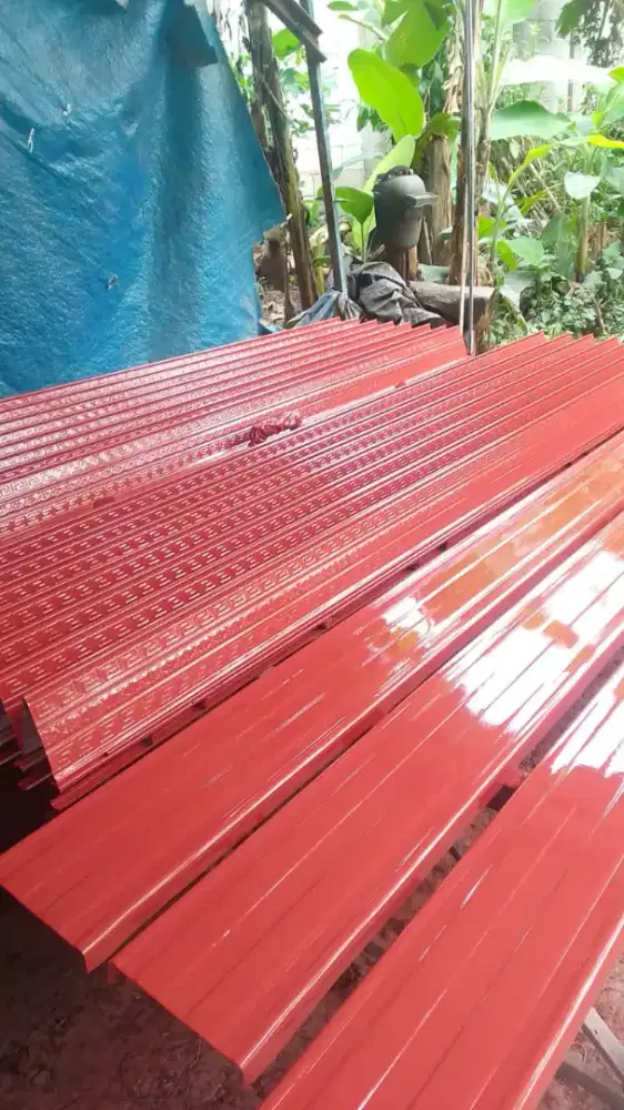 Folding gate kusen aluminium pertisi