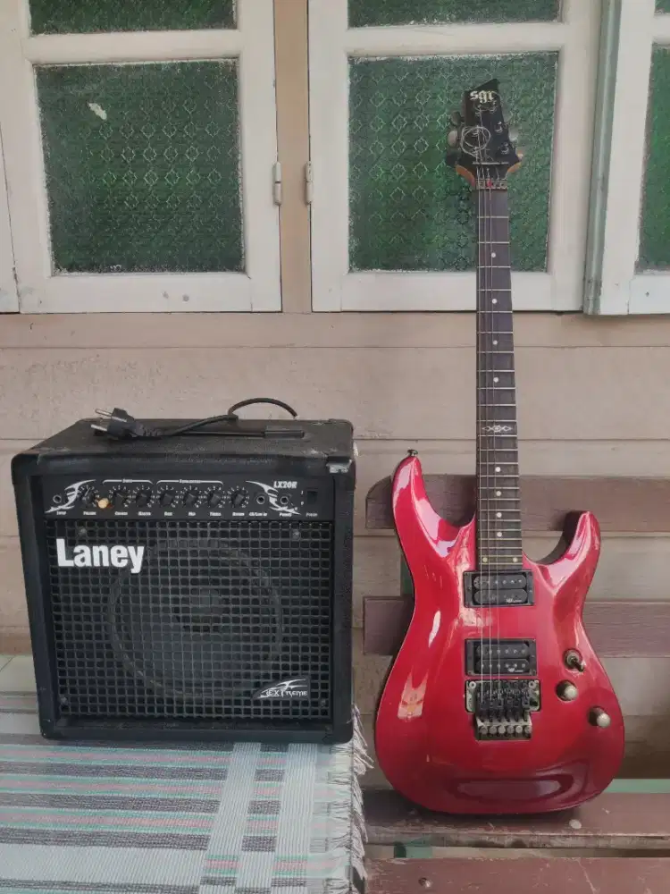 LANEY SX20R speaker dan gitar listrik SGR