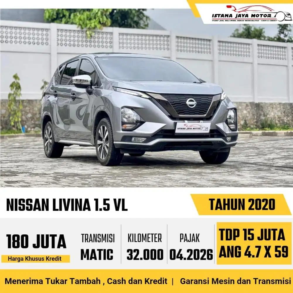 Nissan Livina VL AT th 2020 #istana jaya motor