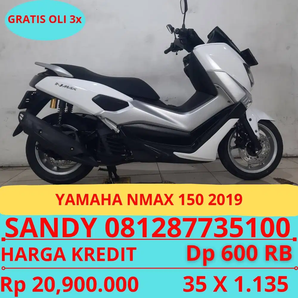 YAMAHA NMAX 150 2019 DP MURAH 600 RIBU GUYSS