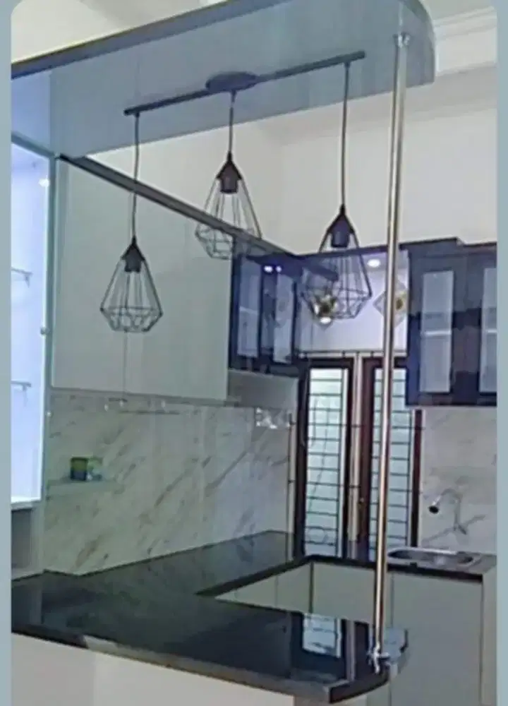 Kitchen set meja bar permeter
