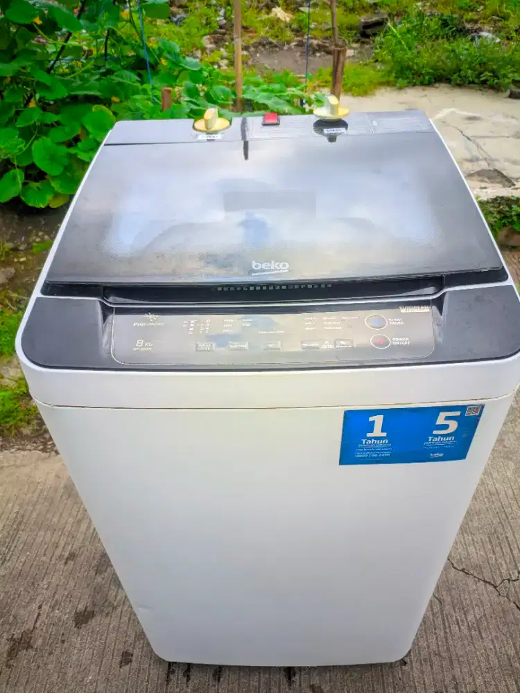 Mesin cuci beko manual 8 kilo