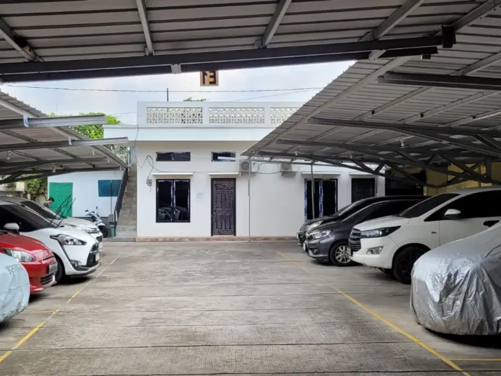 Dijual Bangunan & Lahan Usaha Parkiran 846m2 SHM Lokasi Strategis di Matraman Jaktim