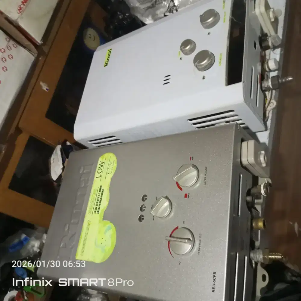 Water heater gas bekas