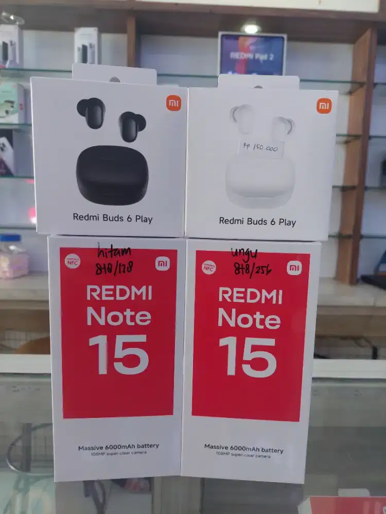 BARU XIAOMI NOTE 15 RAM 8+8/128 LAYAR LENGKUNG