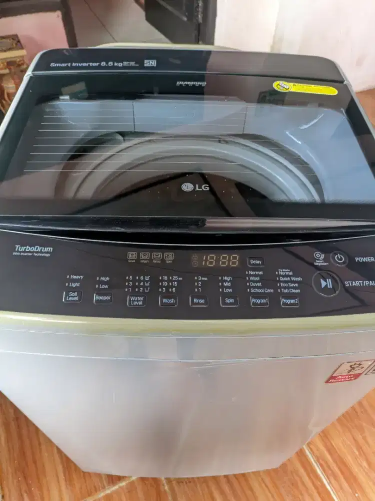 LG smart inverter 8.5kg mulus