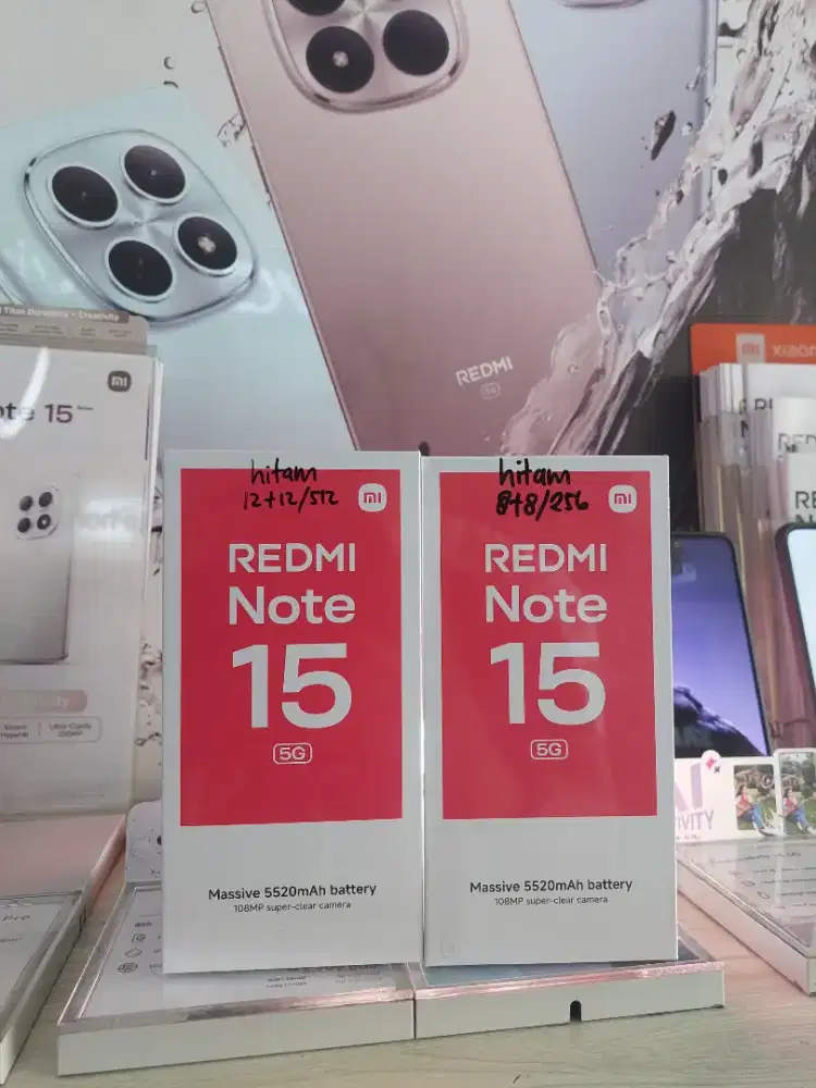 XIAOMI NOTE 15 5G 12/512GB Layar curved display