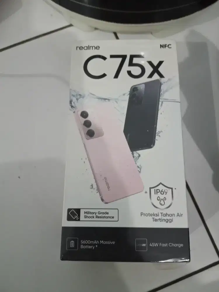 Realme c75c , anti air tahan banting