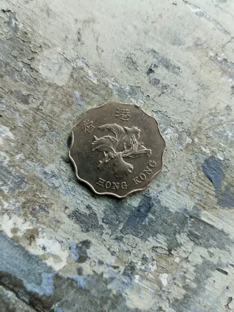 Koin 2 Dolar Hongkong
