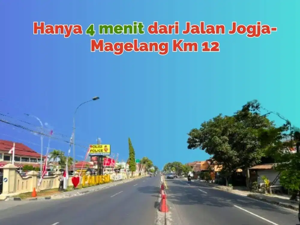 Tanah Murah 200Jt-an Di Sleman Utara Legalitas SHM, Siap AJB