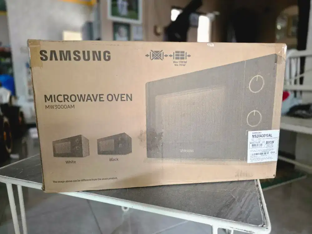 Microwave Oven Samsung, Baru Full Glass Door,  20L