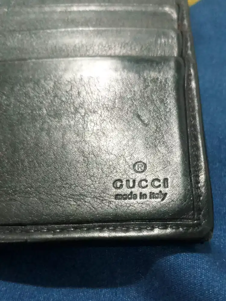 GUCCI Ori Dompet Uang Likenew Lv Louis Vuitton Hermes Burberry Tumi