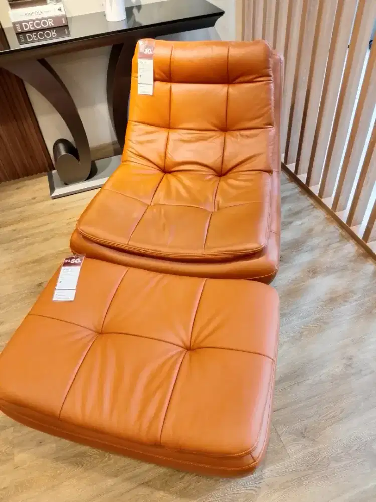 KREDIT PORTO SOFA OTTOMAN SADLE 87 x 63 x 42