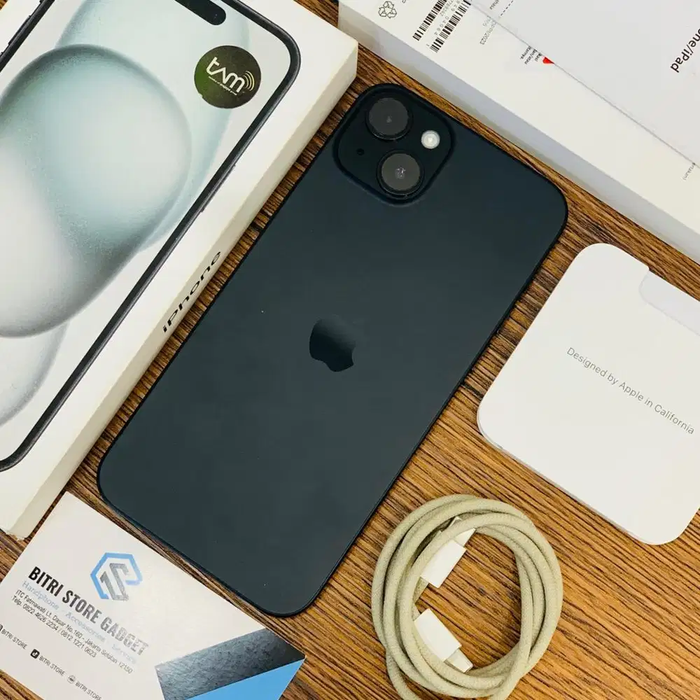 IPHONE 15 PLUS 128GB BLACK ibox