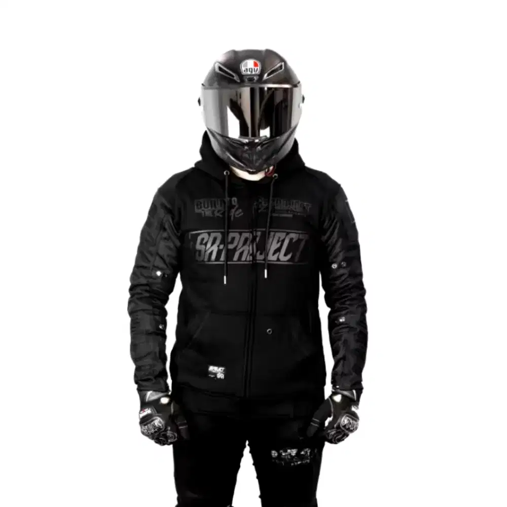 Jaket ziper mesh SR PROJECT ORI
