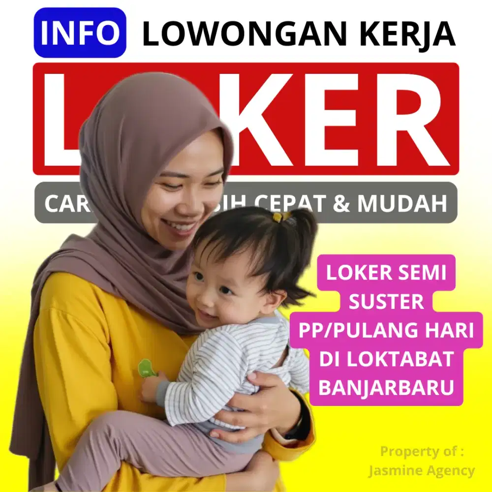 Loker semi suster anak pp pulang hari di loktabat banjarbaru