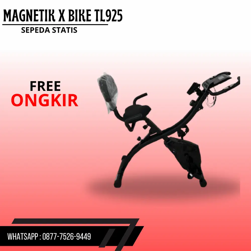 Sepeda Statis Magnetik Xbike Alat Fitness Indoor TL-925