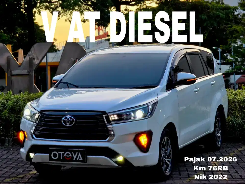 Innova v at diesel 2022 istimewaaa