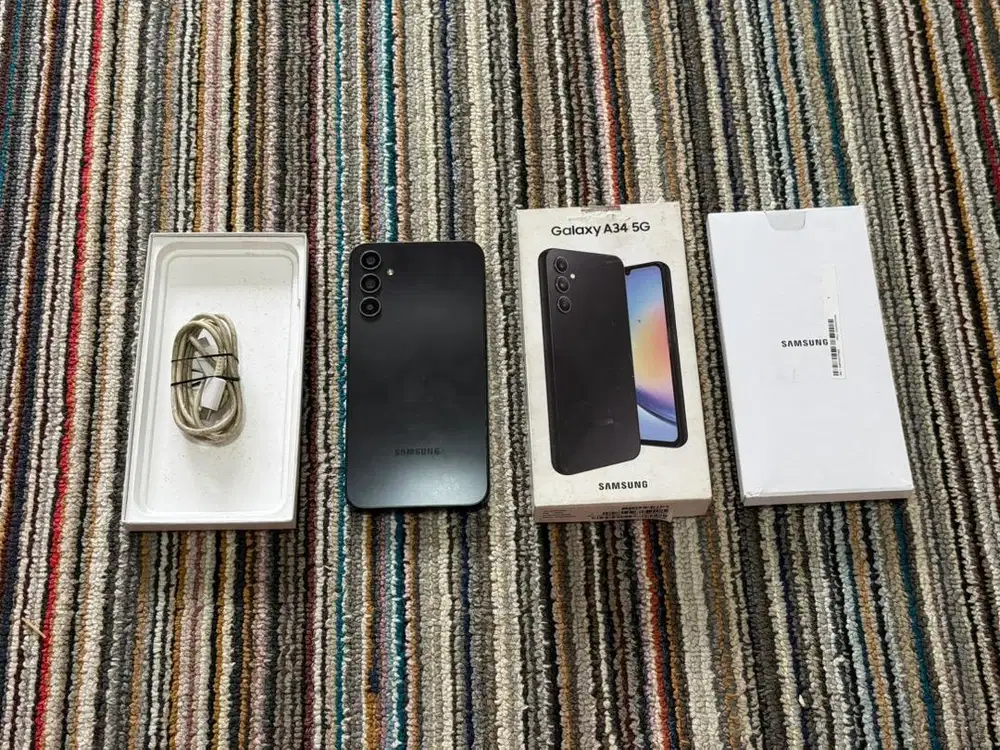 Samsung a34 5G 8/256gb mulus 97% fullset