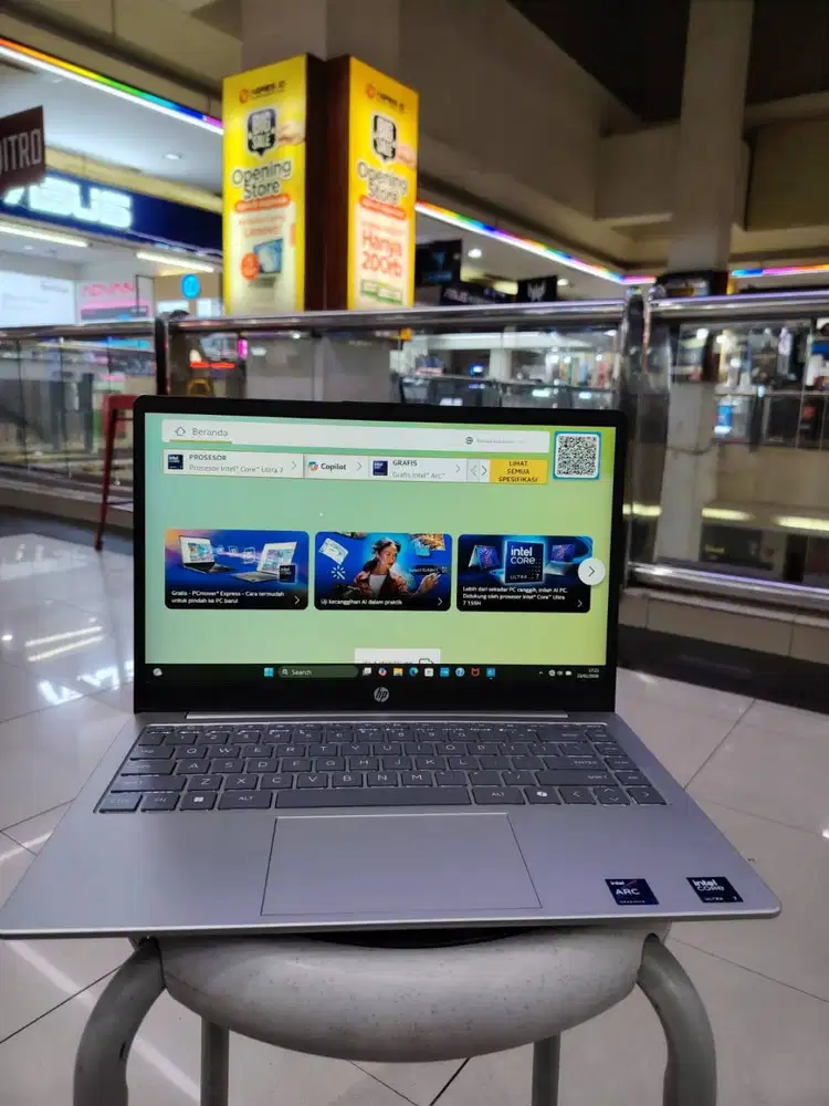 HP 14 EP1225TU Intel Core Ultra 7 155H 16GB SSD 512GB 14′′ W11+OH2024