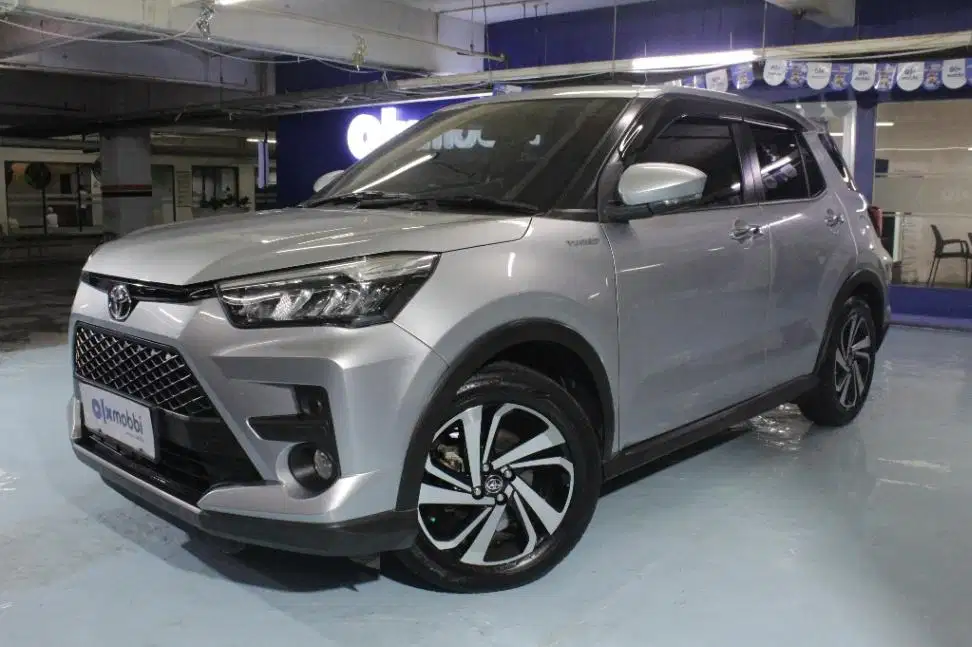 DP MURAH - Toyota Raize 1.0 G One Tone Bensin MT 2021 Silver