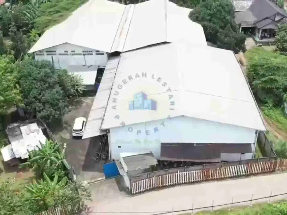 Dijual Gudang Zona Industri Strategis di Caringin - Legok, Dekat dengan Tol Baru Bsd!