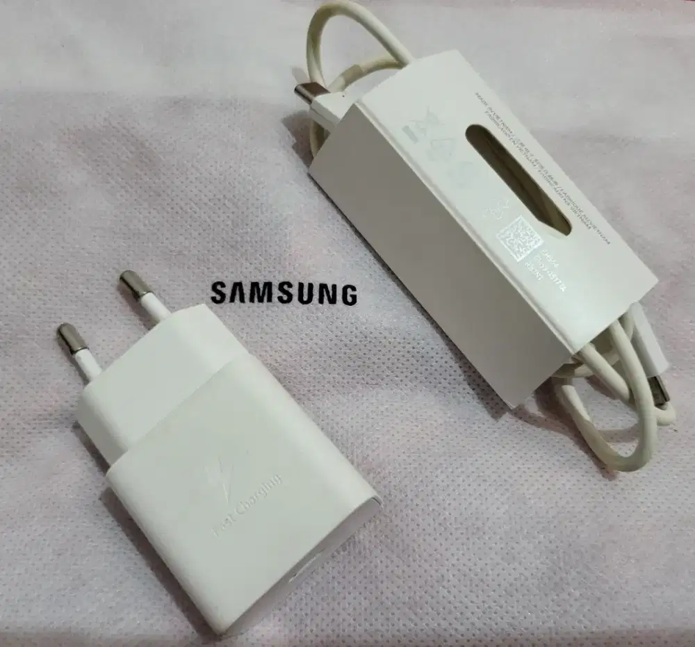 CHARGER SAMSUNG FAST CHARGING TYPE C 100% ORIGINAL