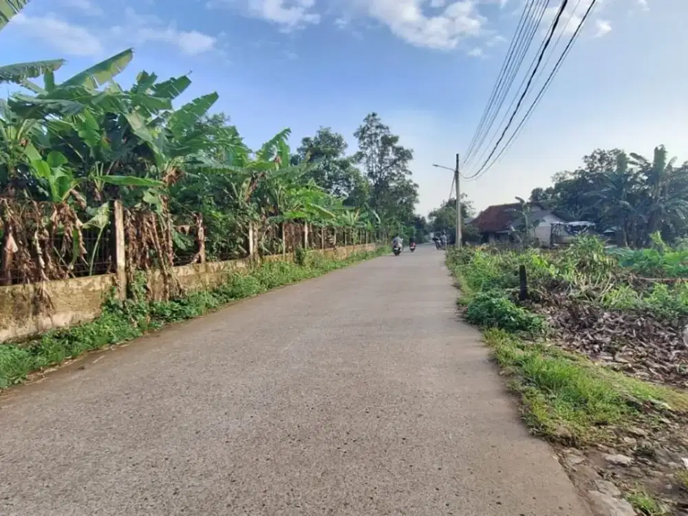 1 Jt-an Kavling SHM Cisauk, Dekat Stasiun Jatake & Tol Legok. Tepi Jalan