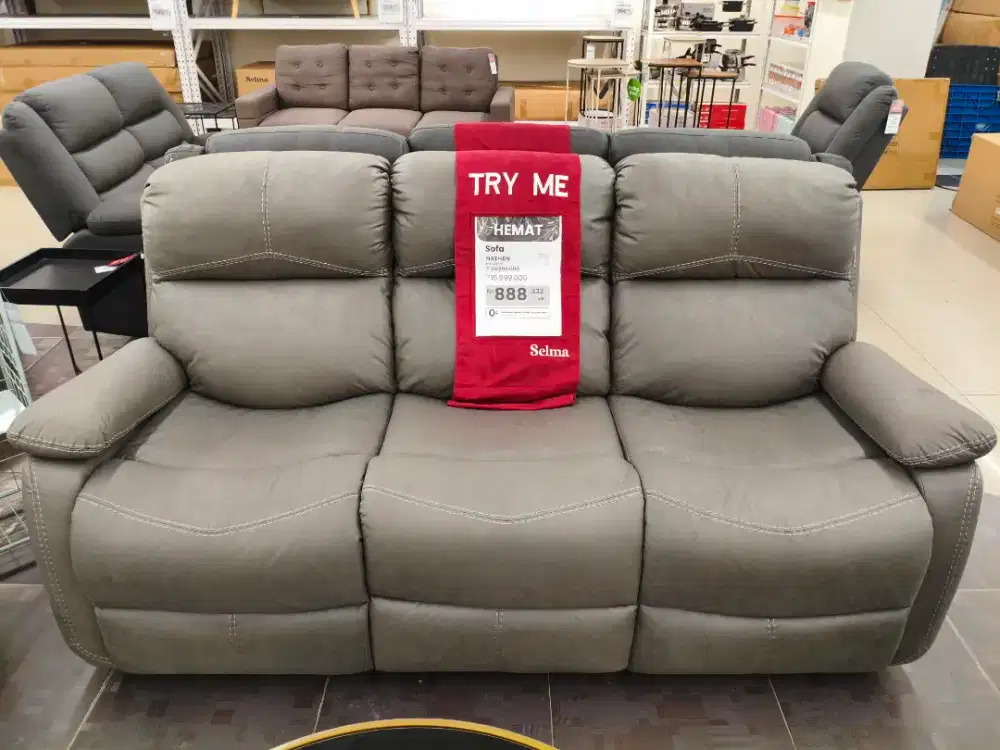 Sofa Recliner Selma Nathan – Comfort Modern untuk Ruang Tamu