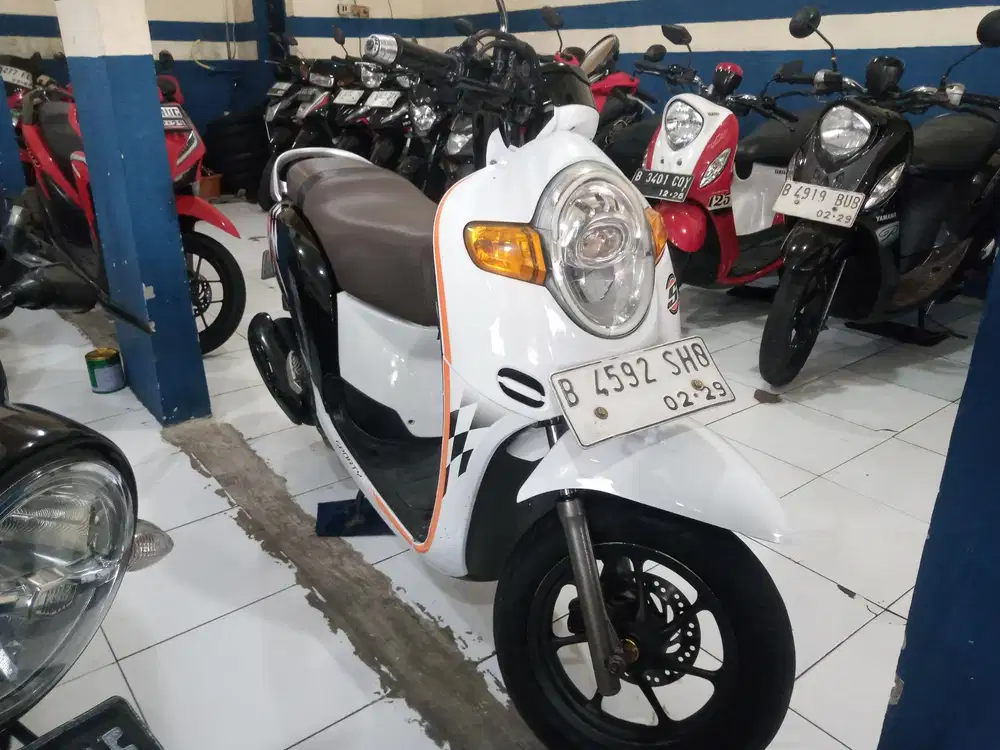 @) Honda Scoopy thn 2019 siap pakai full gress