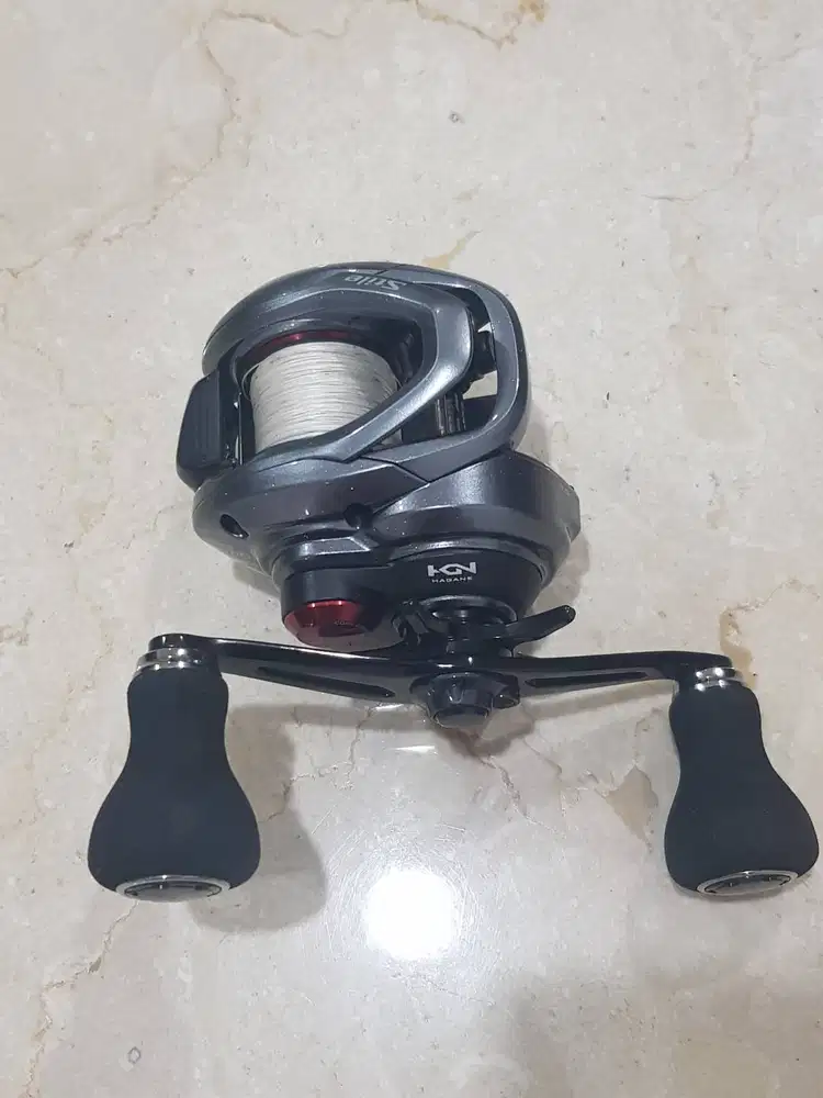 [Jual Cepat] Set Joran N.S Dark Horse + Reel Shimano Stile SS