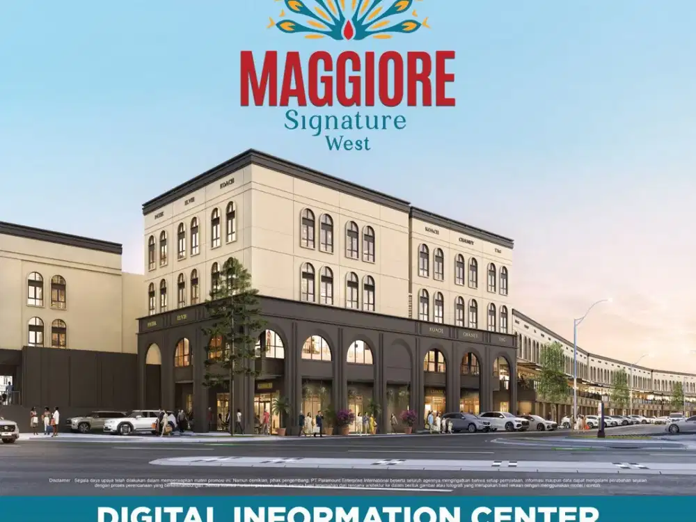 Maggiore Signnature West Kawasan Bisnis Paling Laris di Gading Serpong