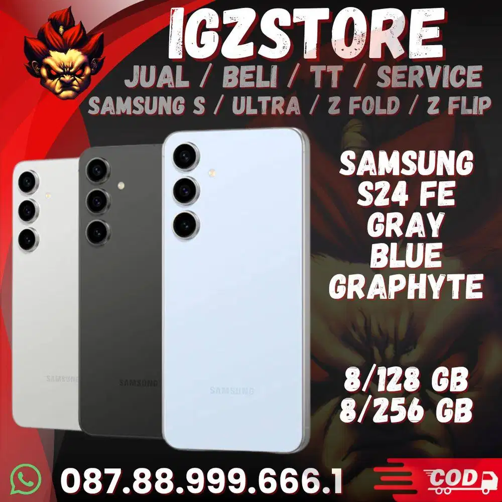 Samsung S24 FE 8/128/256 FULLSET Mulus No Minus