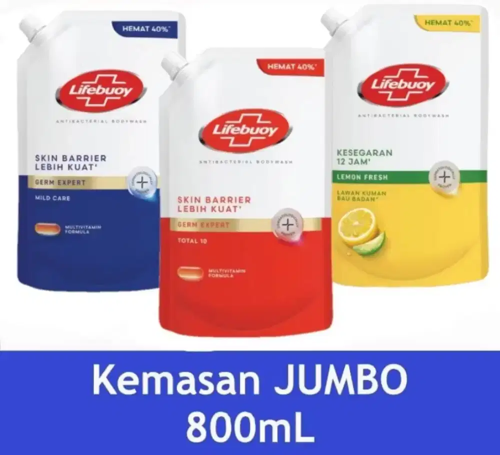 PROMO Sabun Mandi Cair Lifebuoy 800ML