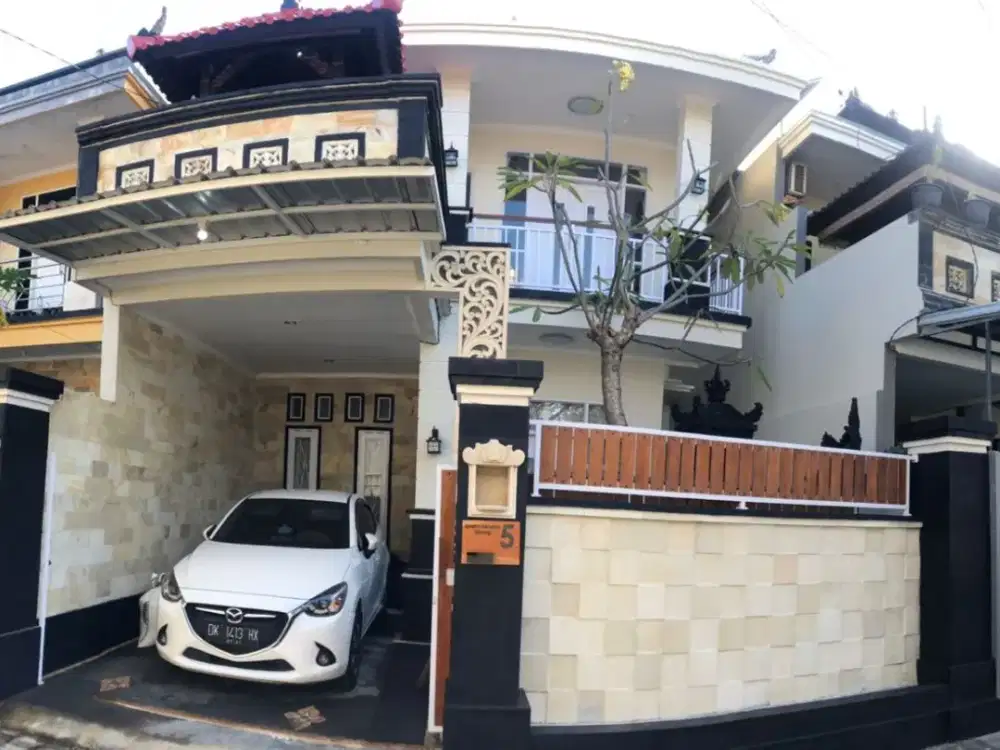 Jual Rumah Lantai 2 One Gate Di Wilayah Biaung Denpasar Timur Bali. Dekat Ke IB Mantra,Pantai Padanggalak, Pantai Sanur,