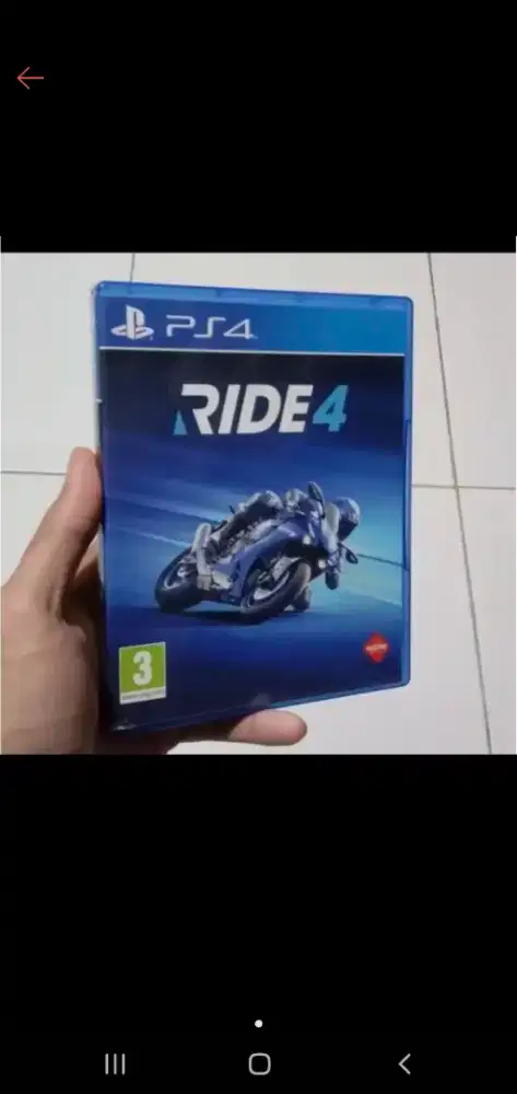 Bd kaset ride4 ps4