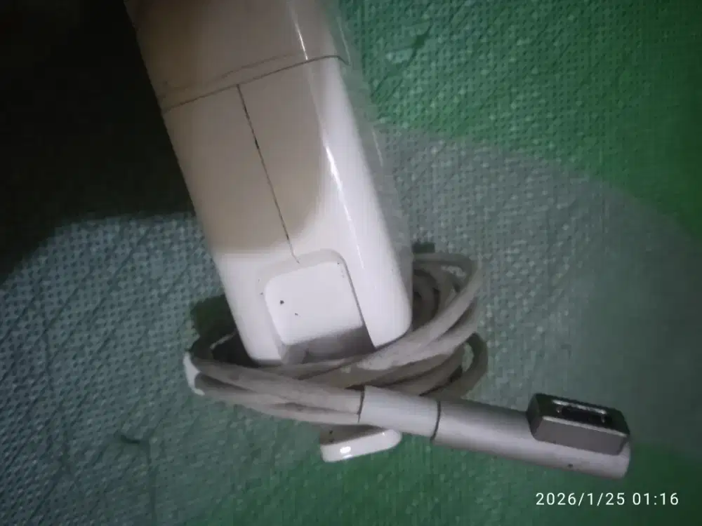 Charger laptop apple macbook 45w magsafe 1 tipe L/kotak