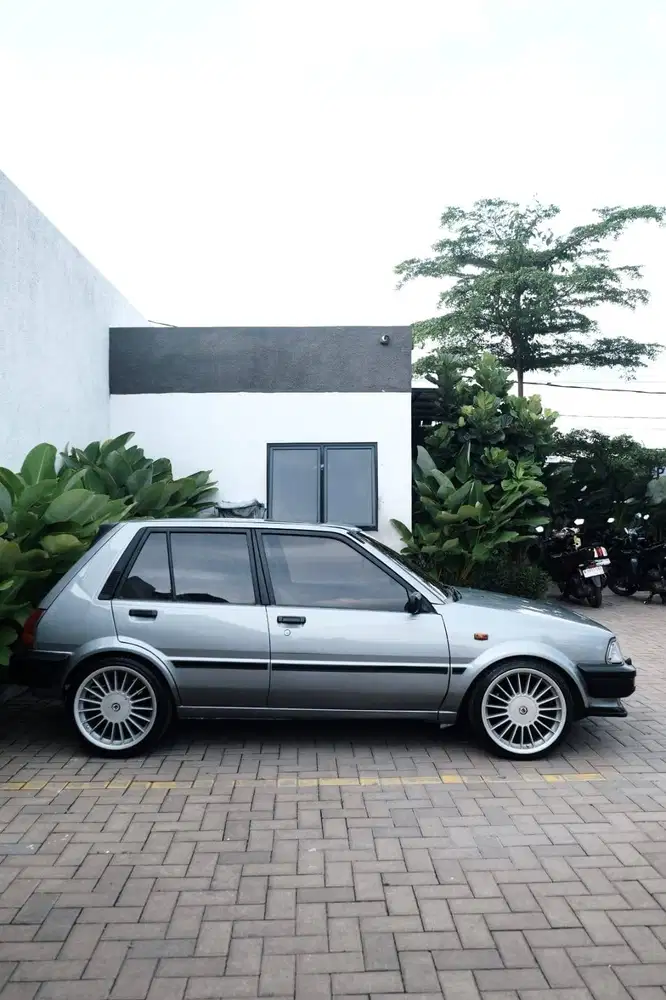 Starlet Kotak Starko ep71 Power Steering, Moonroof, Full Restorasi