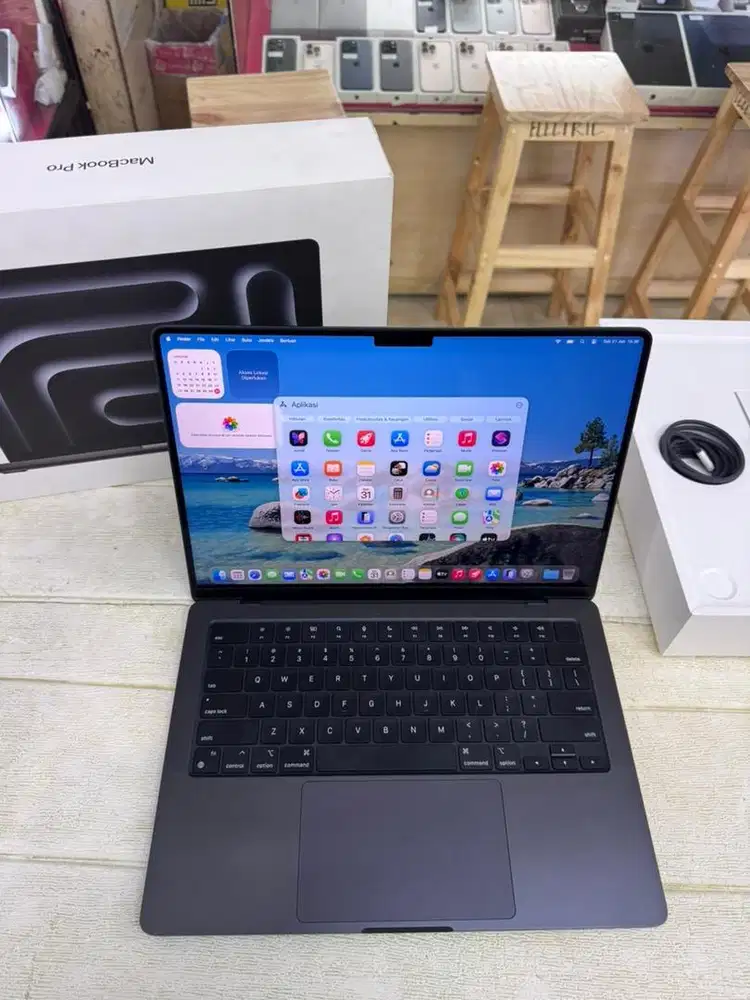 (ibox) Macbook Pro M4 14-inch 16/512gb bekas second fulset original