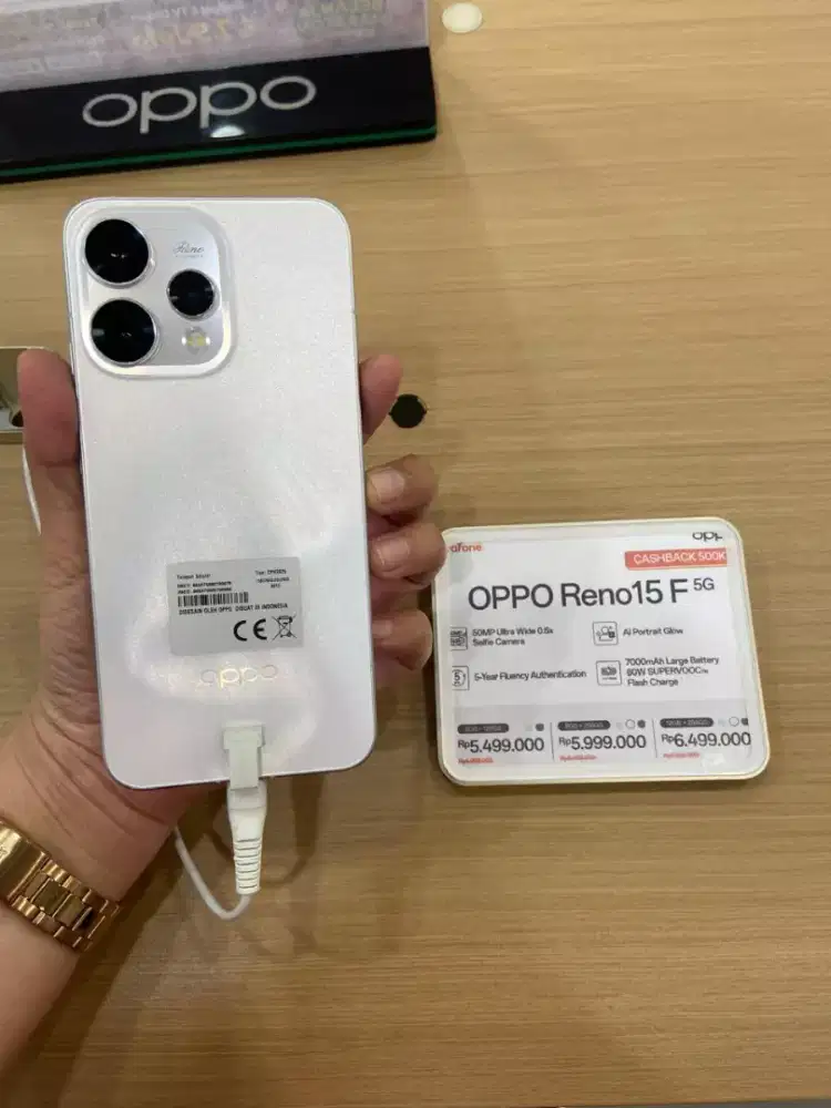 PROMO CICILAN BUNGA 0% OPPO RENO 15 F 5G