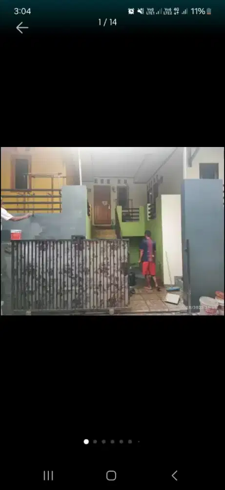 Kontrakan Pagujaten dekat dgn stasiun Pasar Minggu lama jarak 1km